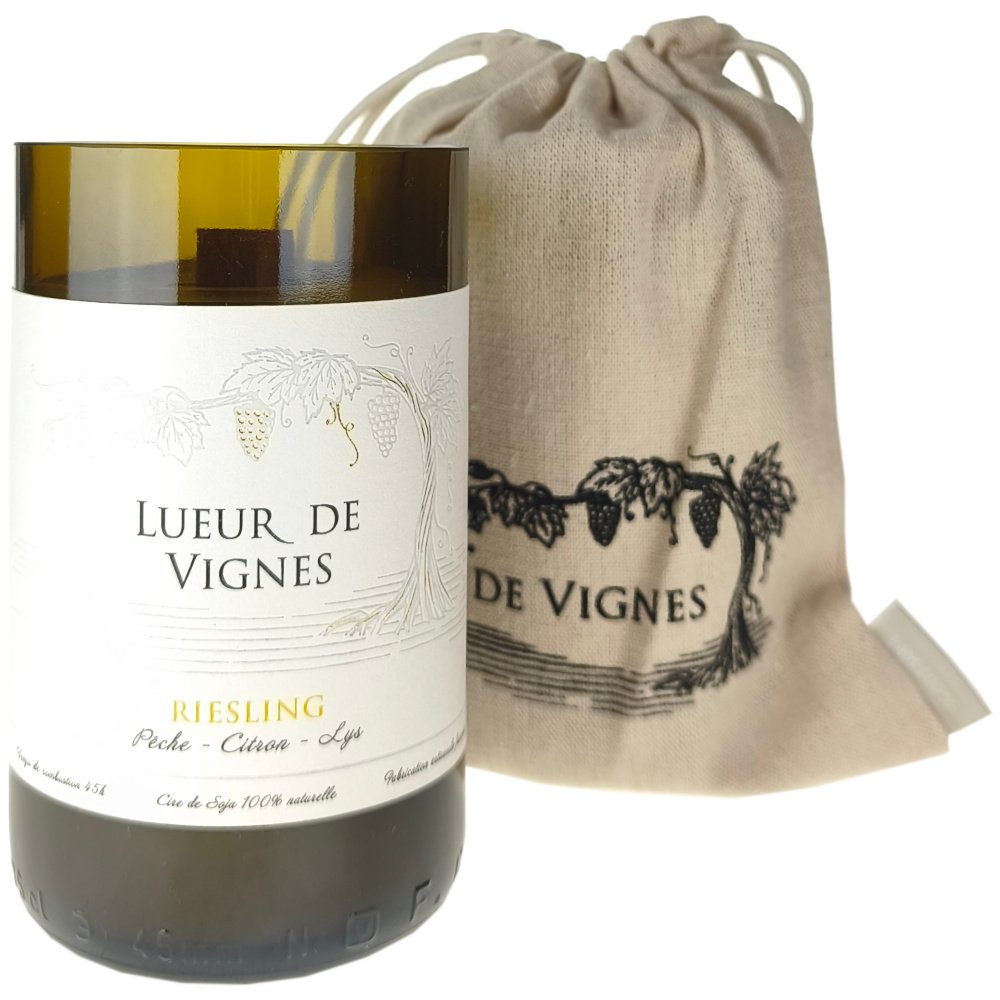 Bougie parfumée Riesling Lueur de Vignes